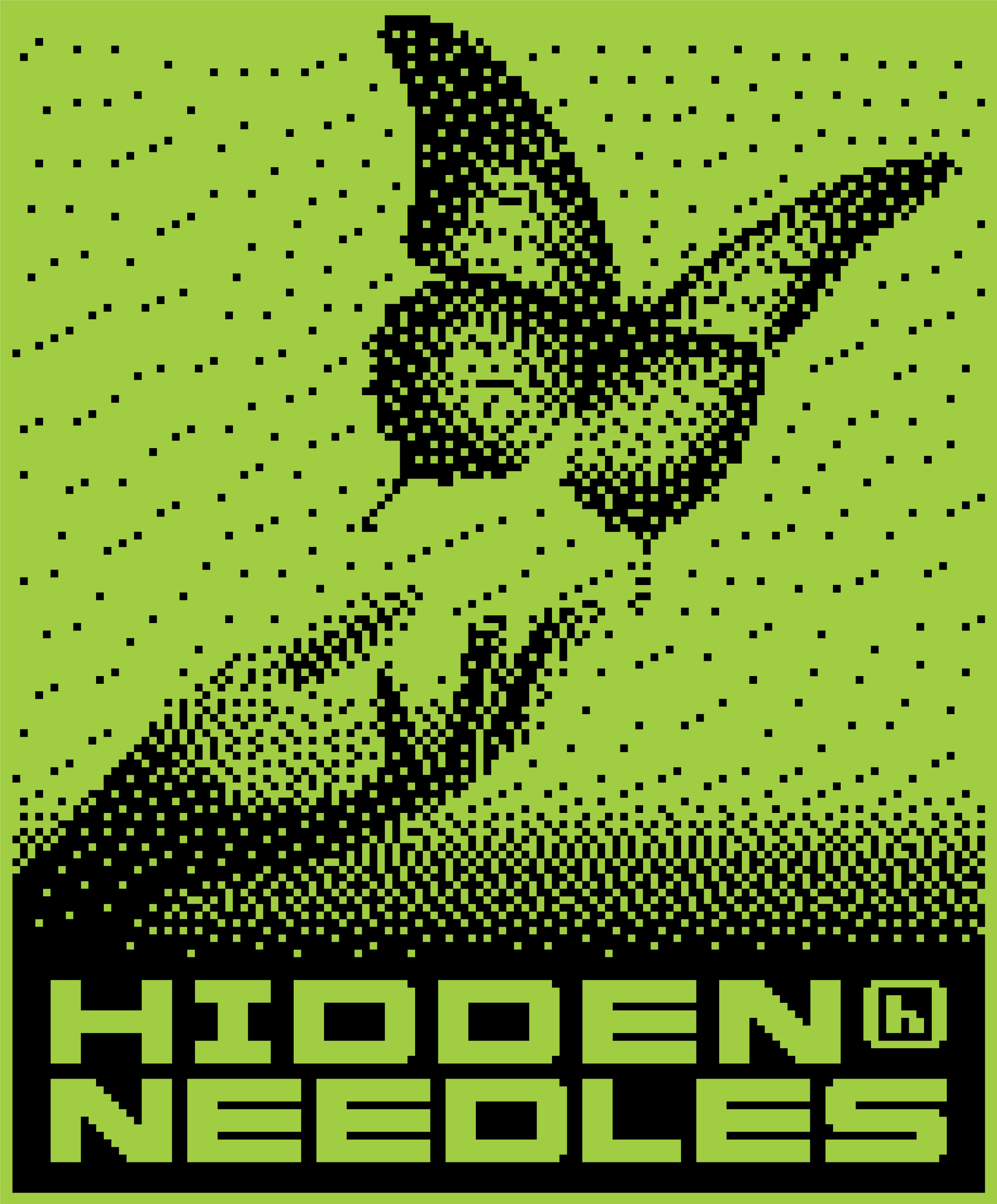 hidden, needles