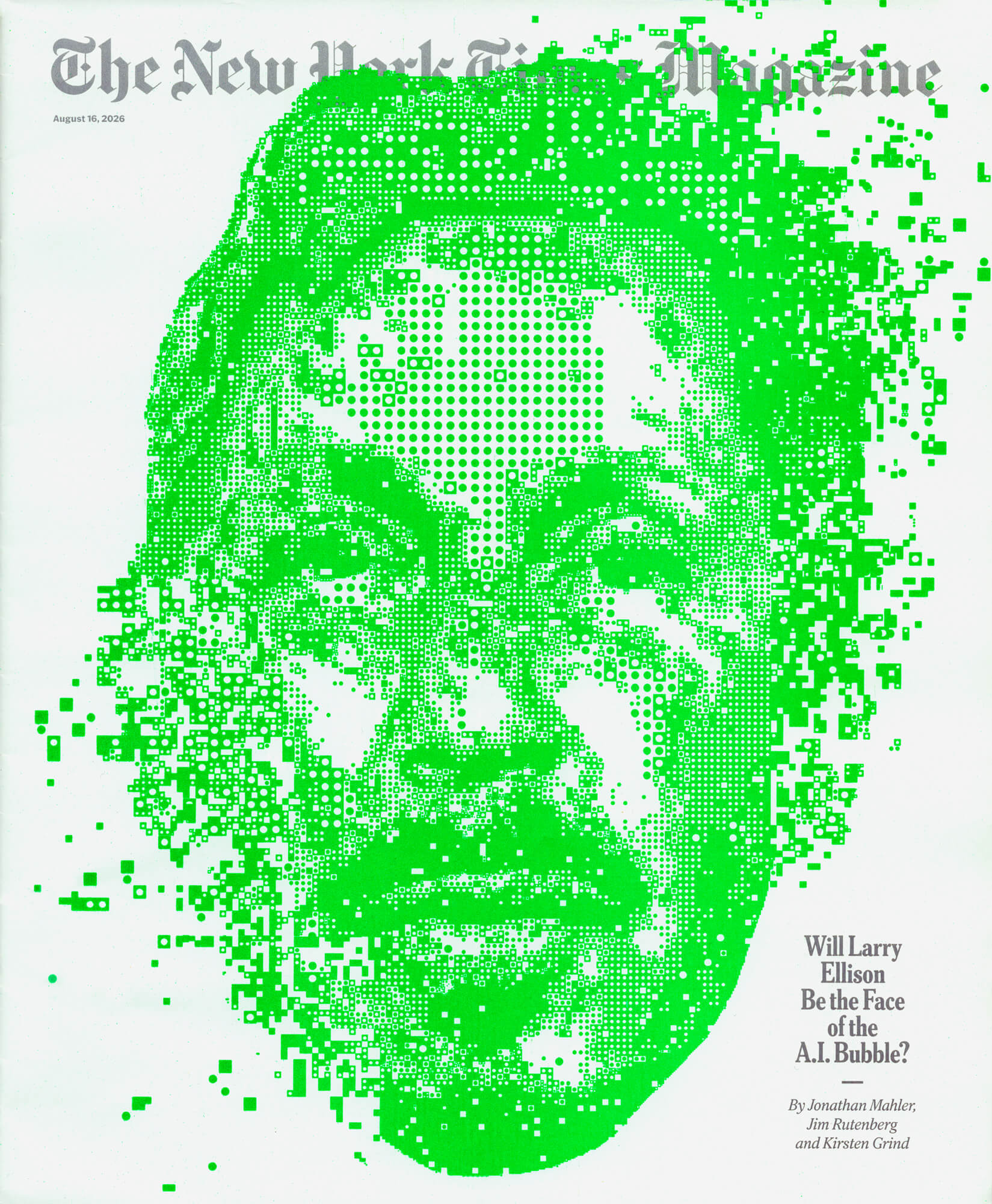 NYT Magazine cover