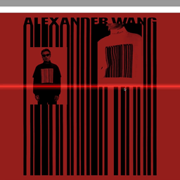 alexander wang, barcode